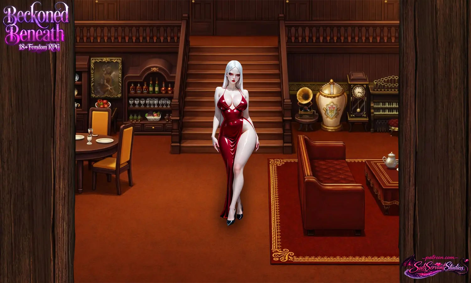 Beckoned Beneath gameplay screenshot 9 (RPGM adult game) by SubServantStudios – free download