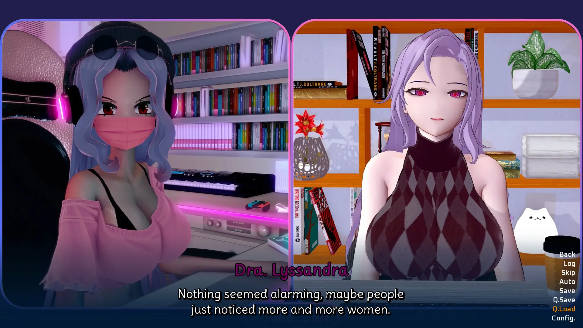 Unleash Love gameplay screenshot 8 (Ren'Py adult game) by AirI_IriA – free download