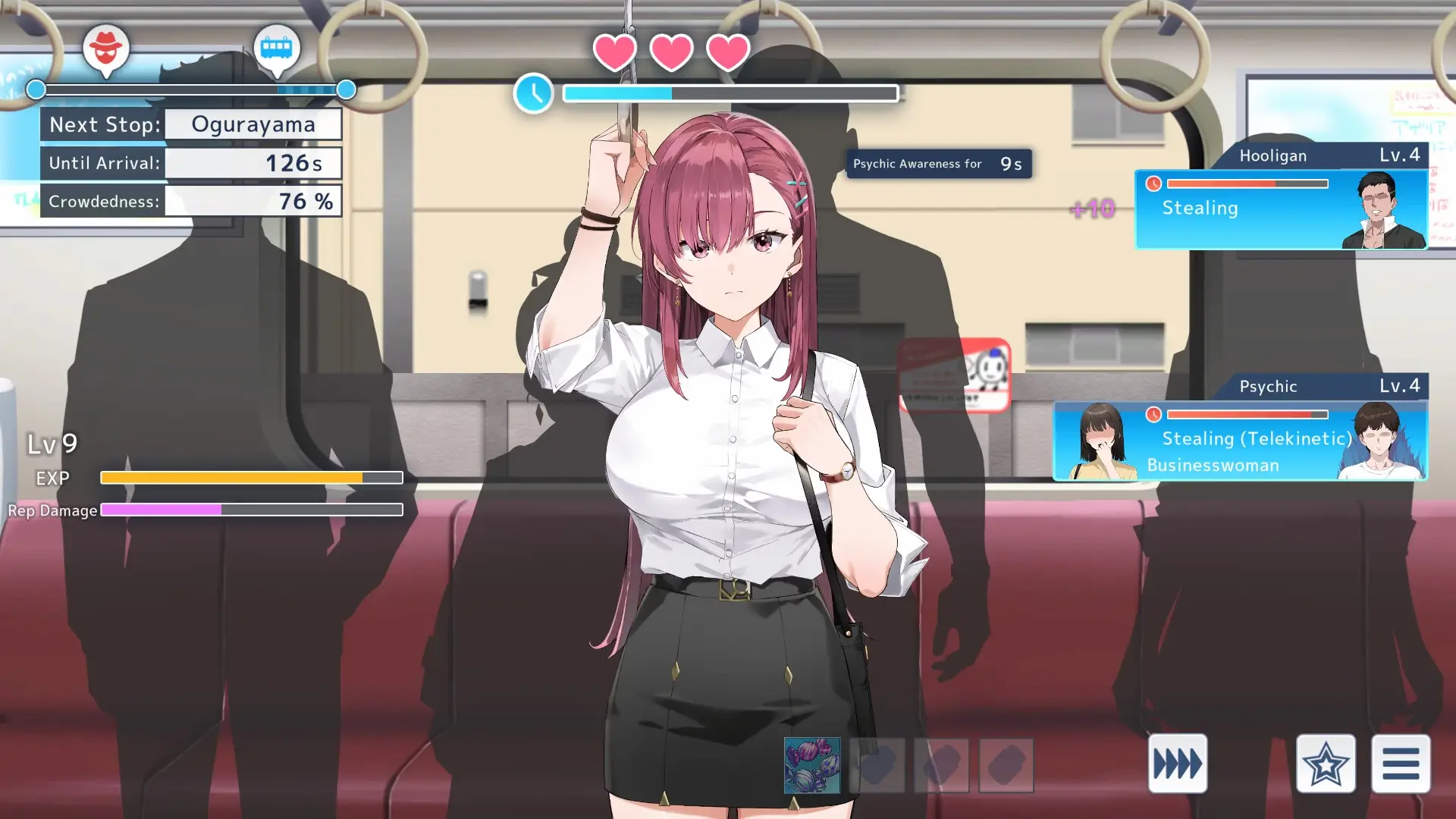 Rina’s Undercover Train Operation gameplay screenshot 8 (Unity adult game) by Metamorphose – free download