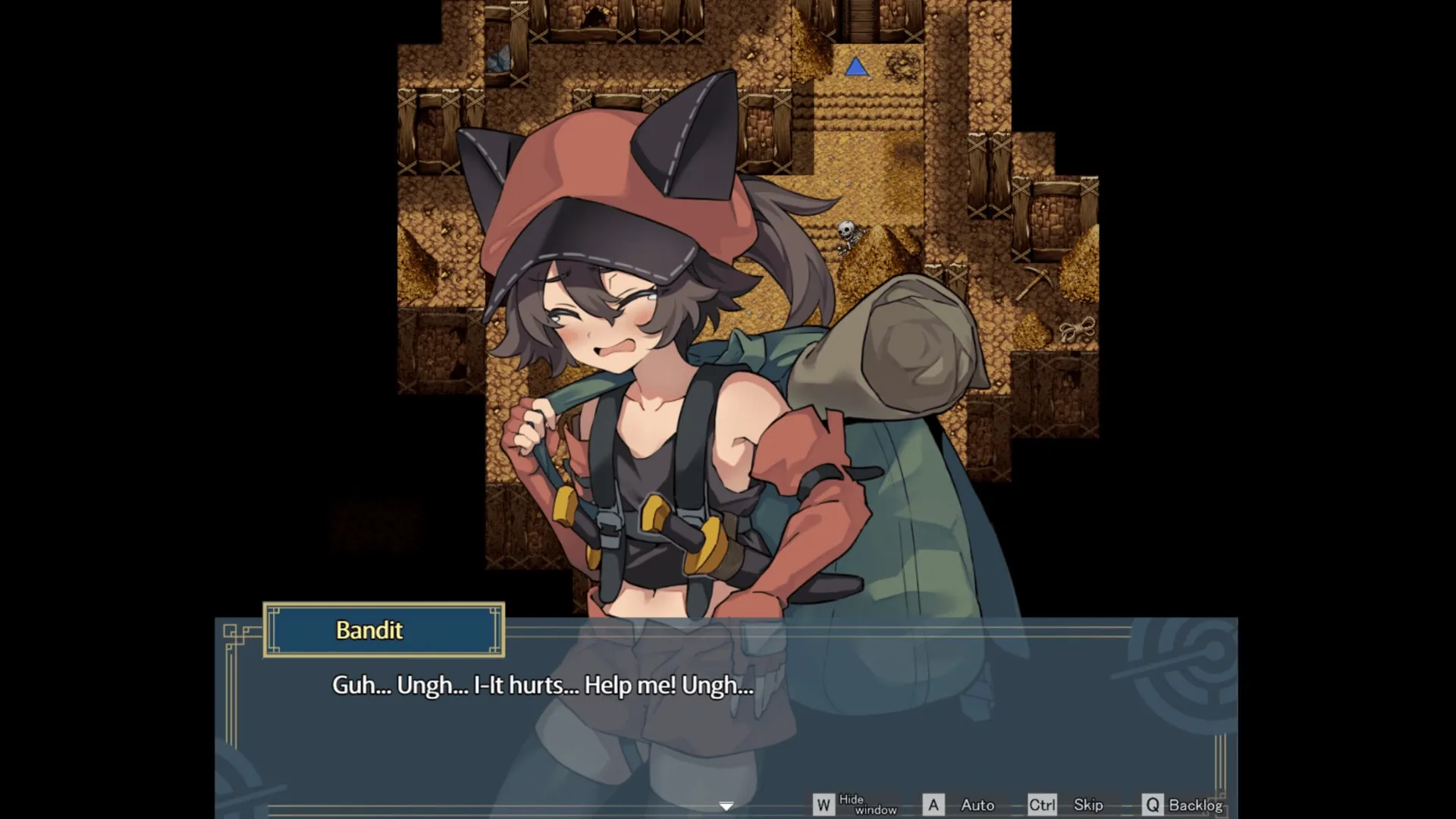 Reverse Dream of the Menasphere gameplay screenshot 1 (RPGM adult game) by Crazy Nirin – free download
