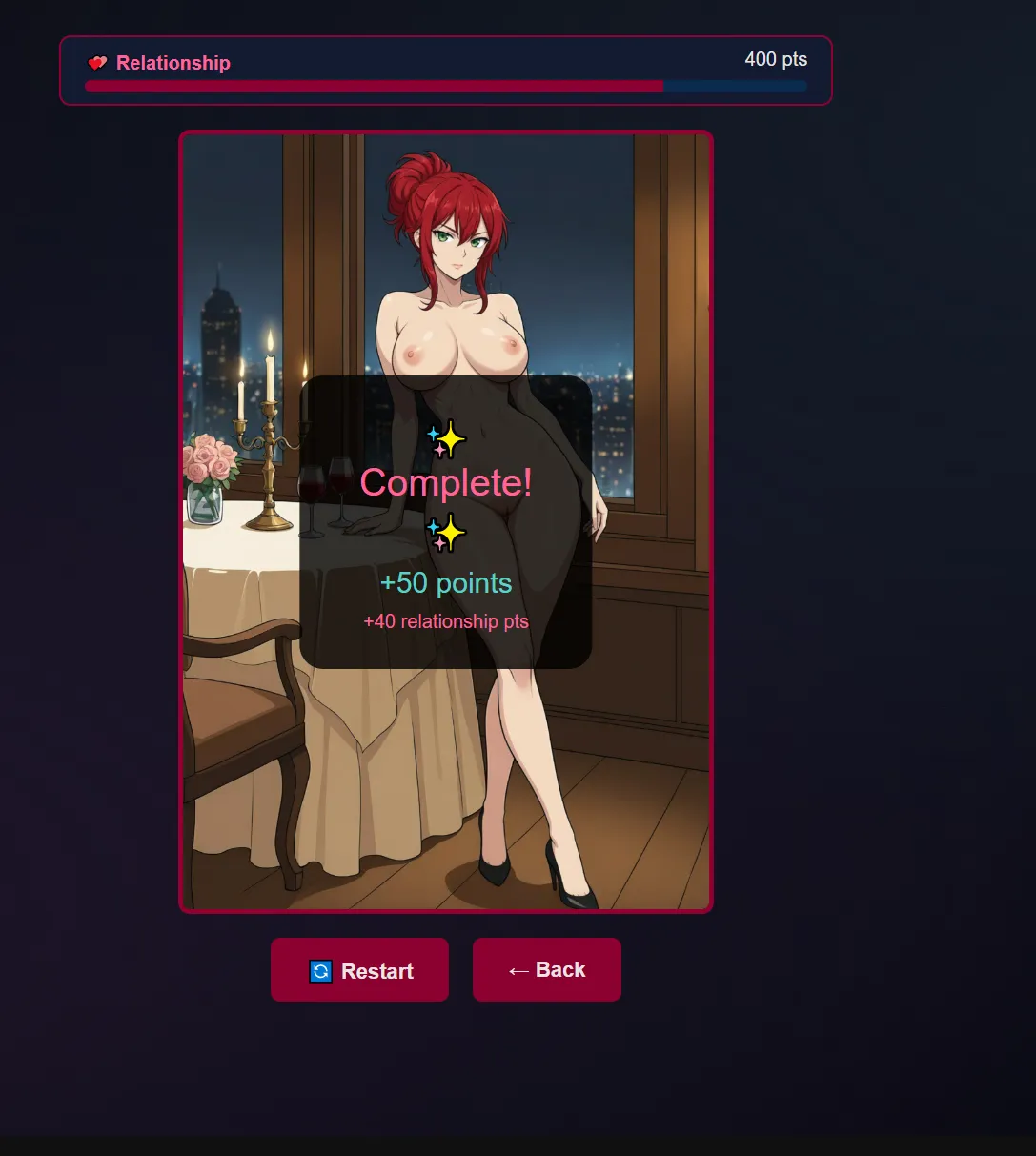 ClickEmStripEm gameplay screenshot 6 (HTML adult game) by NeroTheArchangel – free download