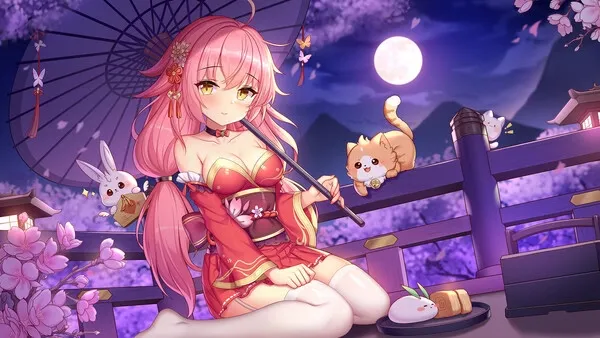 Sakura Hime 6 gameplay screenshot 2 (Unity adult game) by GirlGames – free download