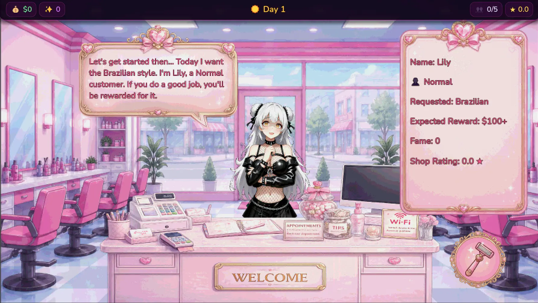 Beauty Touch gameplay screenshot 3 (Others adult game) by Oiwa Kuna Games – free download