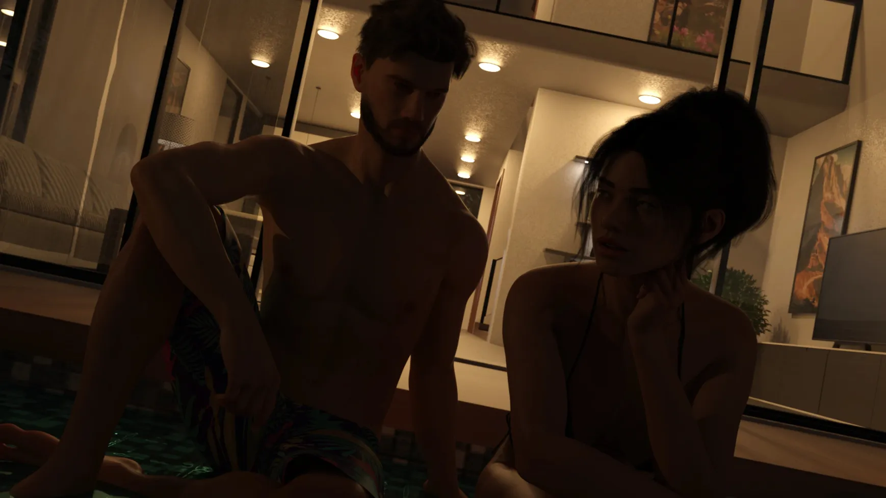 Rain After Her gameplay screenshot 7 (Ren'Py adult game) by Frontrise Studios – free download