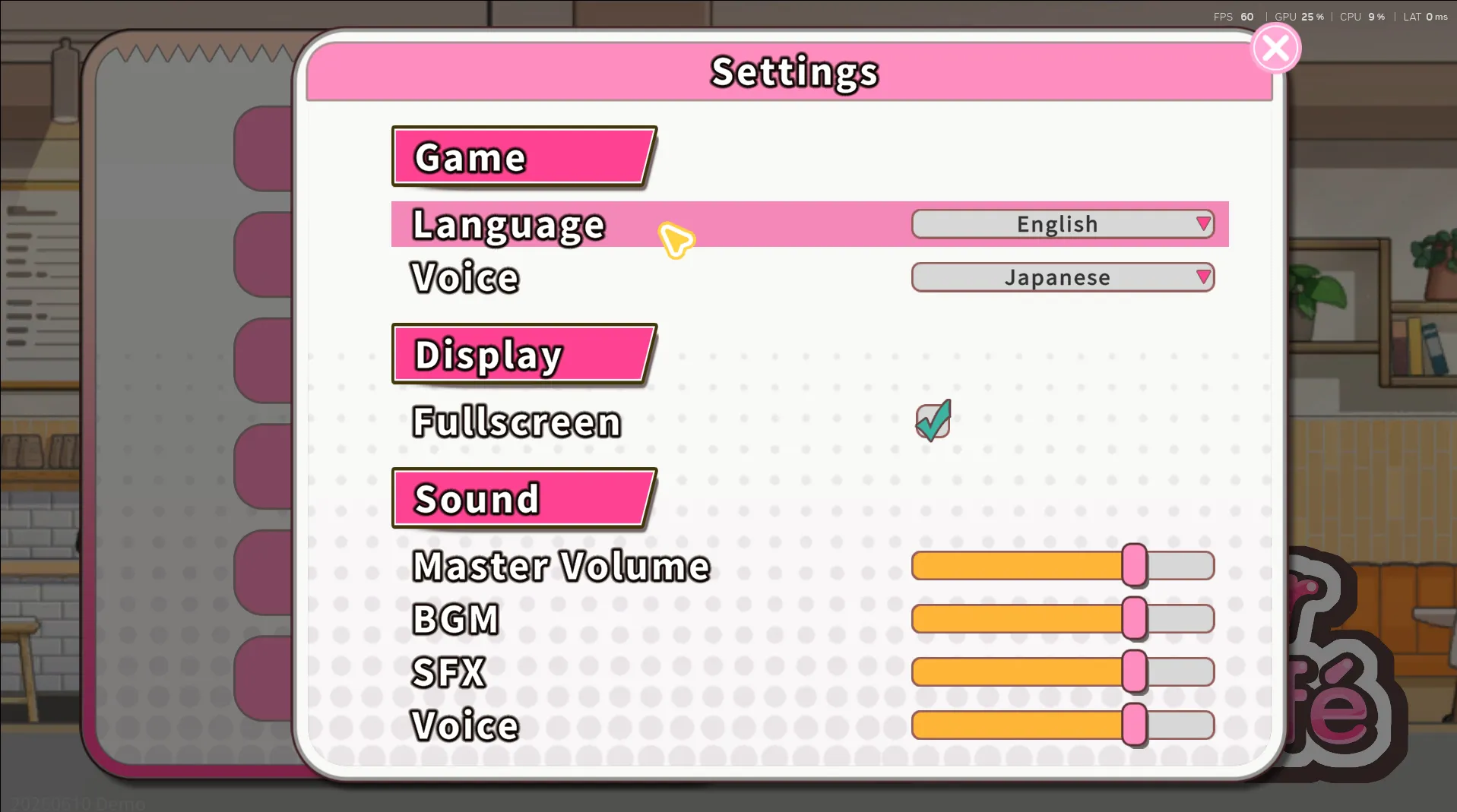 Summer at Smile Café gameplay screenshot 3 (Unity adult game) by Shanlan Entertainment – free download