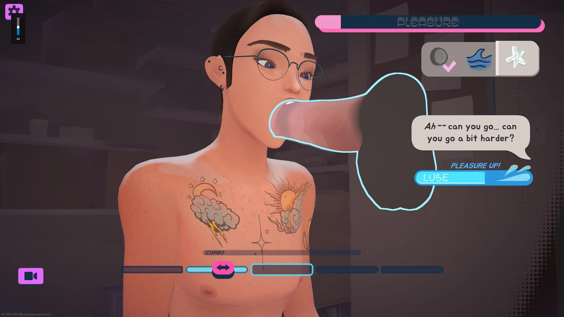 Glory Hole Barista gameplay screenshot 7 (Unity adult game) by Desperate Delight – free download