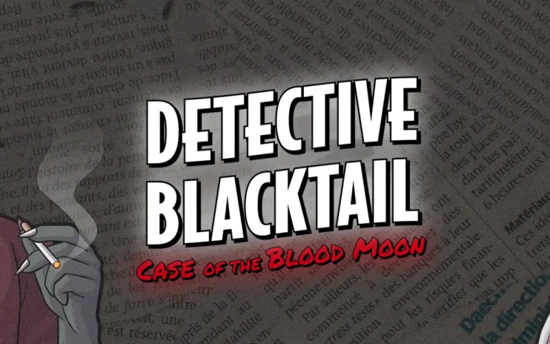 Furry Detective Blacktail and the Case of the Blood Moon cover Demo – Unity adult game by Velvet Sin Lab, Dinotonte free download