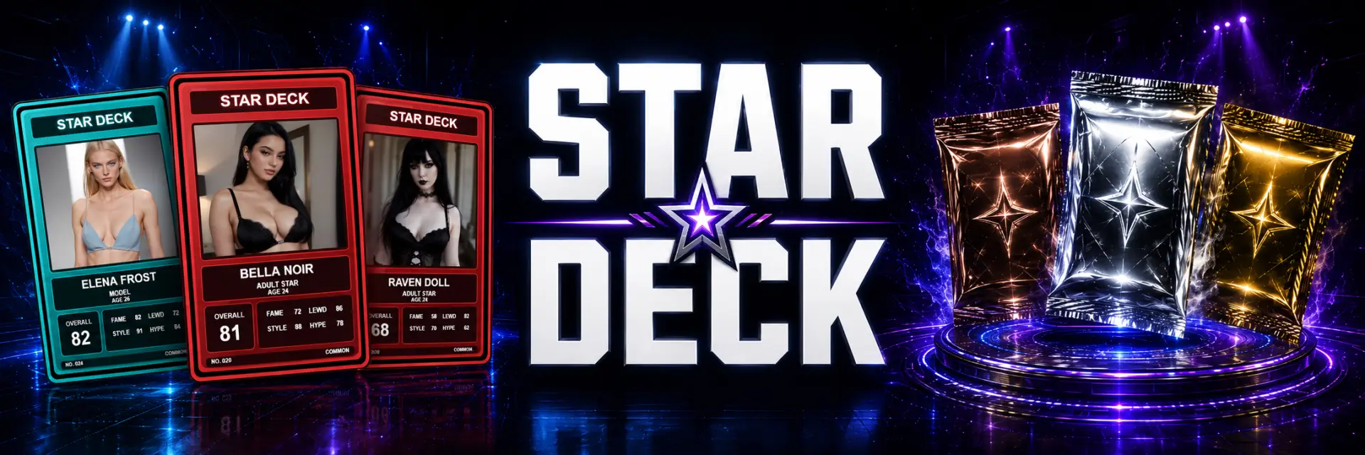 Star Deck cover 1.1 – Ren'Py adult game by EmmaStarGames free download