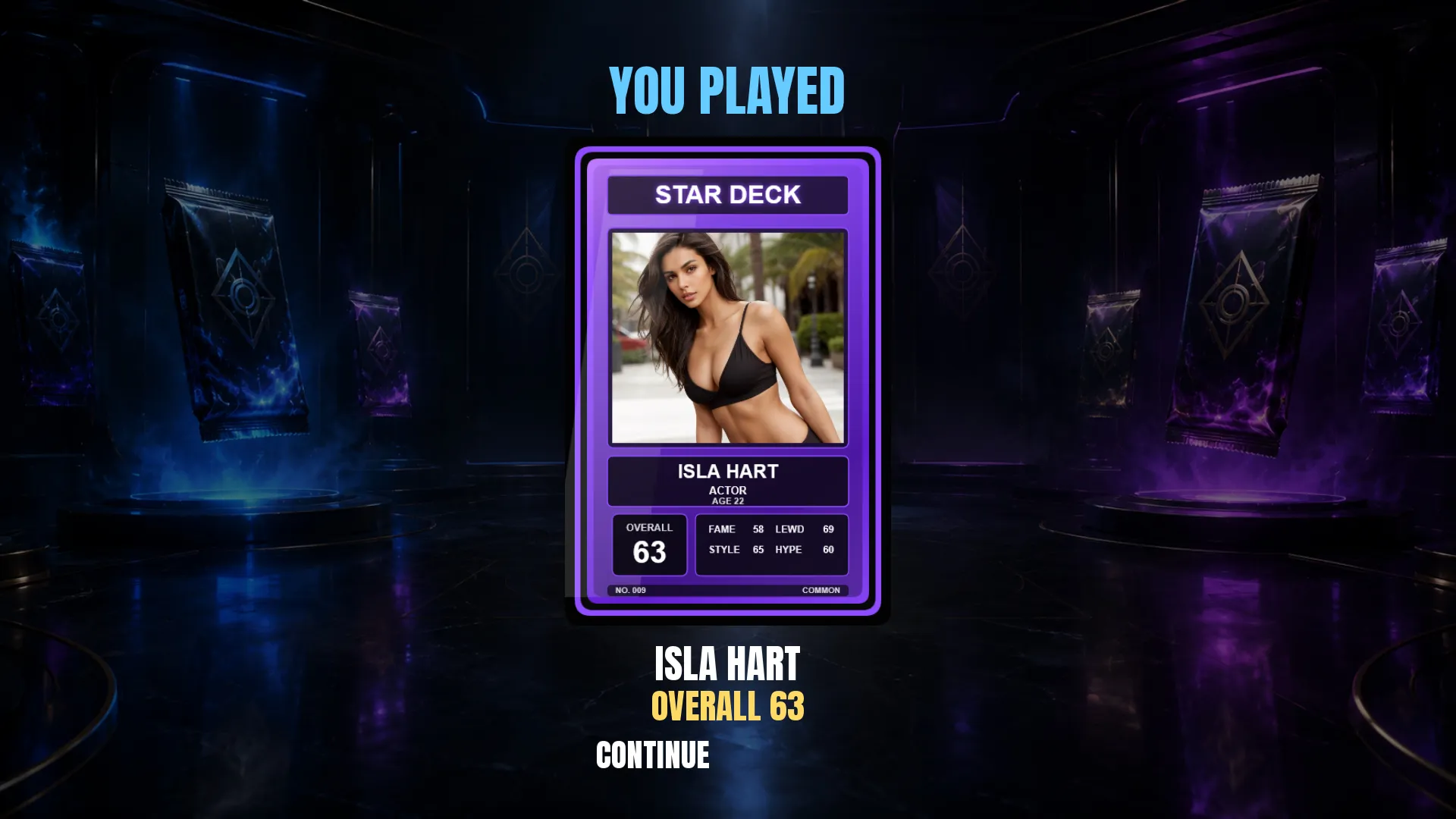 Star Deck gameplay screenshot 3 (Ren'Py adult game) by EmmaStarGames – free download