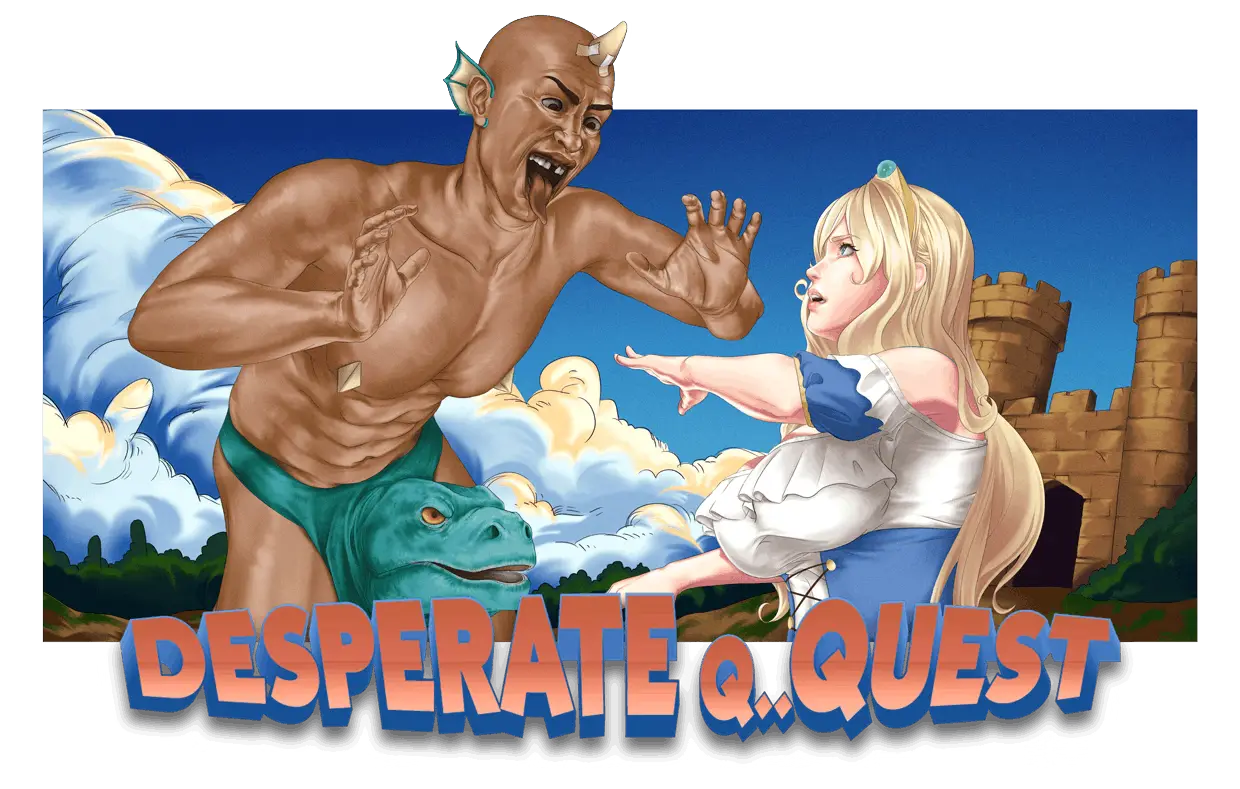 Desperate Q..Quest gameplay screenshot 1 (RPGM adult game) by 1handfriendly – free download