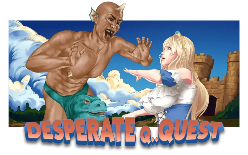 Desperate Q..Quest cover 0.0.1 – RPGM adult game by 1handfriendly free download