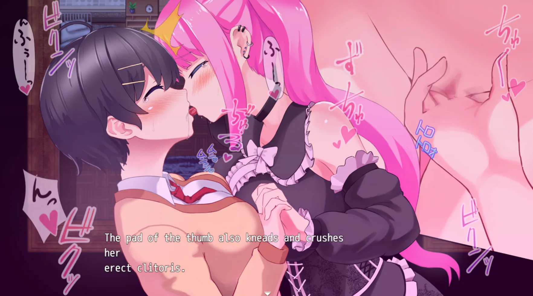 Tales of NTR in a Lesbian World gameplay screenshot 10 (RPGM adult game) by OneCoin – free download