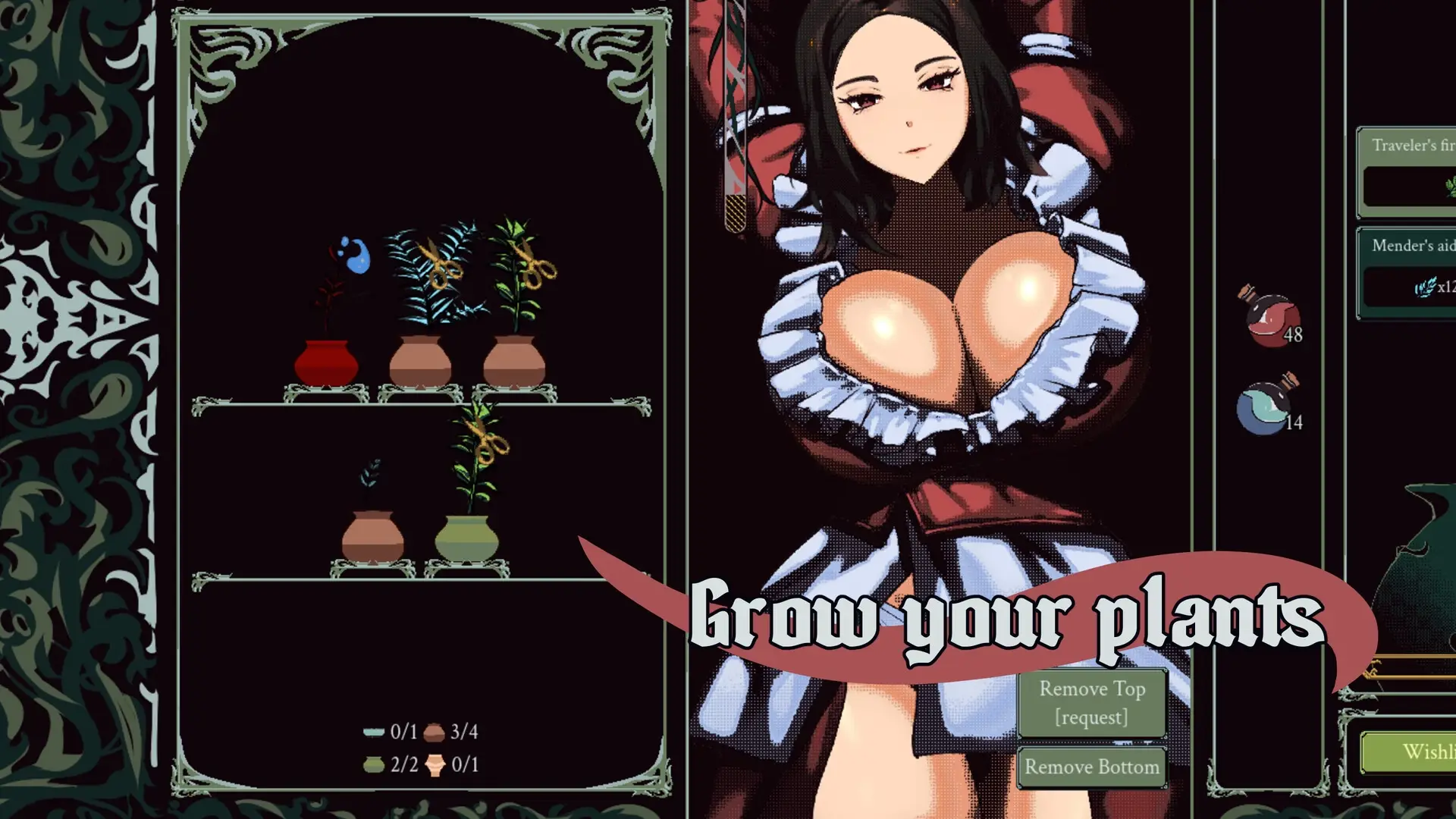 Vagabrew gameplay screenshot 3 (Godot adult game) by Scrub Soft – free download