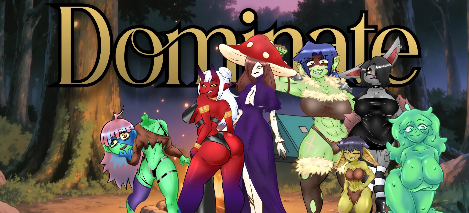 Dominate gameplay screenshot 7 (Ren'Py adult game) by WhiteGarouu – free download