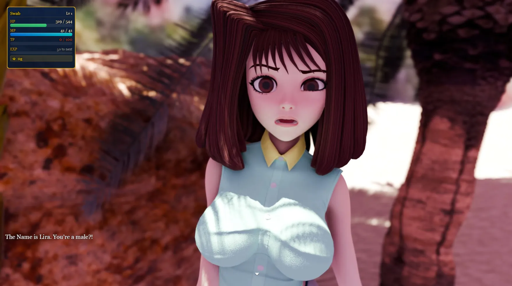 Fairy Tails gameplay screenshot 2 (RPGM adult game) by Milfsgiving – free download