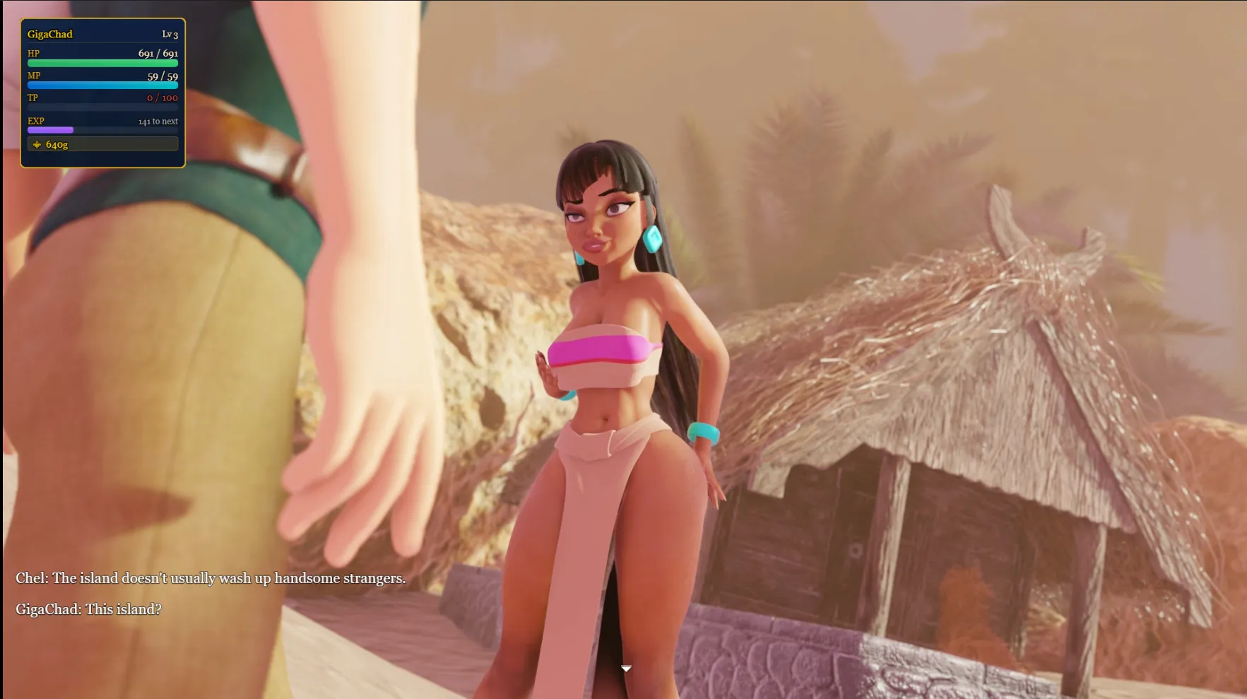 Fairy Tails gameplay screenshot 7 (RPGM adult game) by Milfsgiving – free download