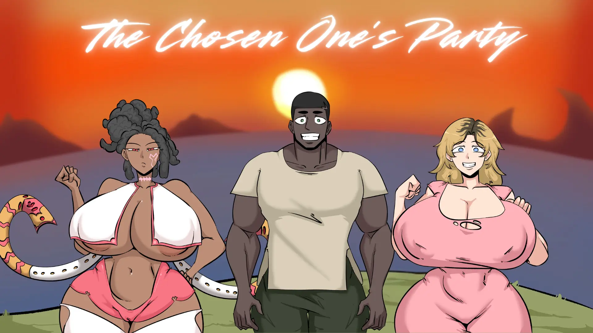The Chosen One’s Party gameplay screenshot 1 (Ren'Py adult game) by LoveRA Studio – free download