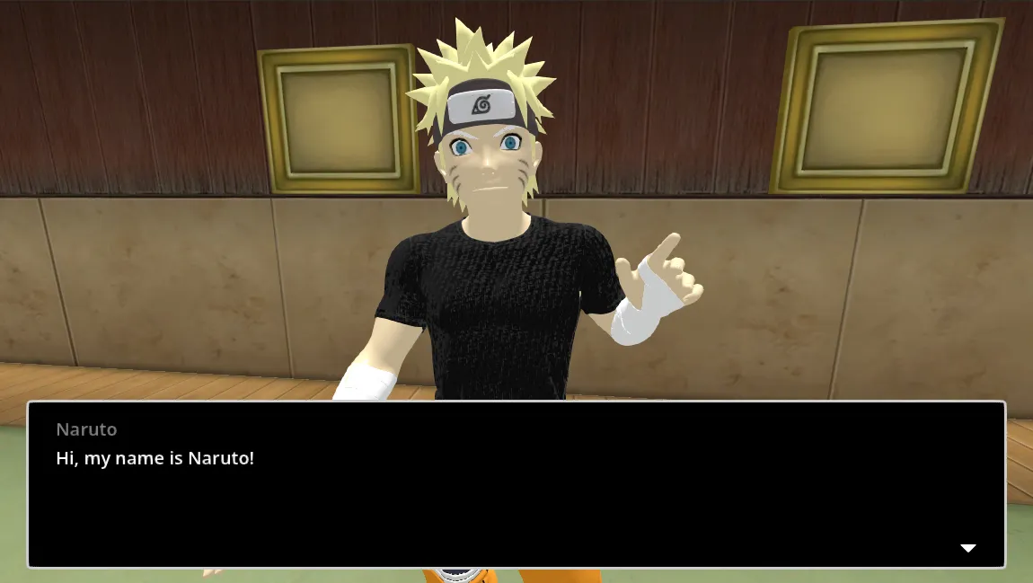 Naruto The Hidden Story gameplay screenshot 2 (Godot adult game) by Shutulu – free download