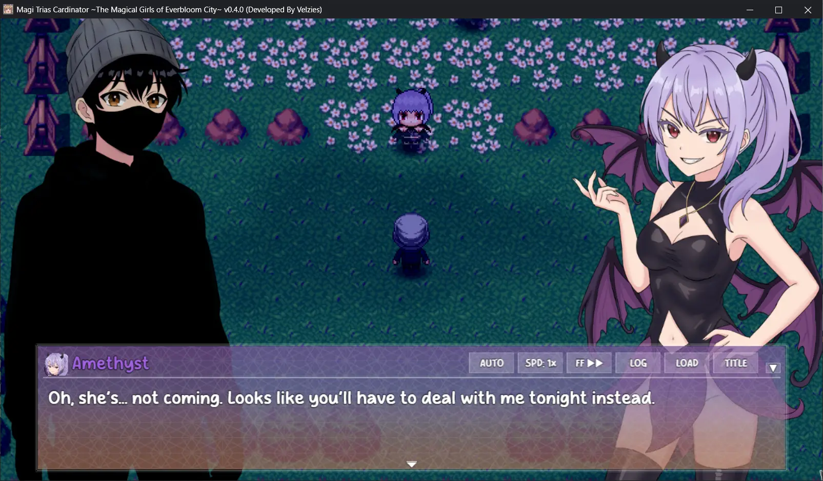 Magi Trias Cardinator gameplay screenshot 2 (RPGM adult game) by Velzies – free download