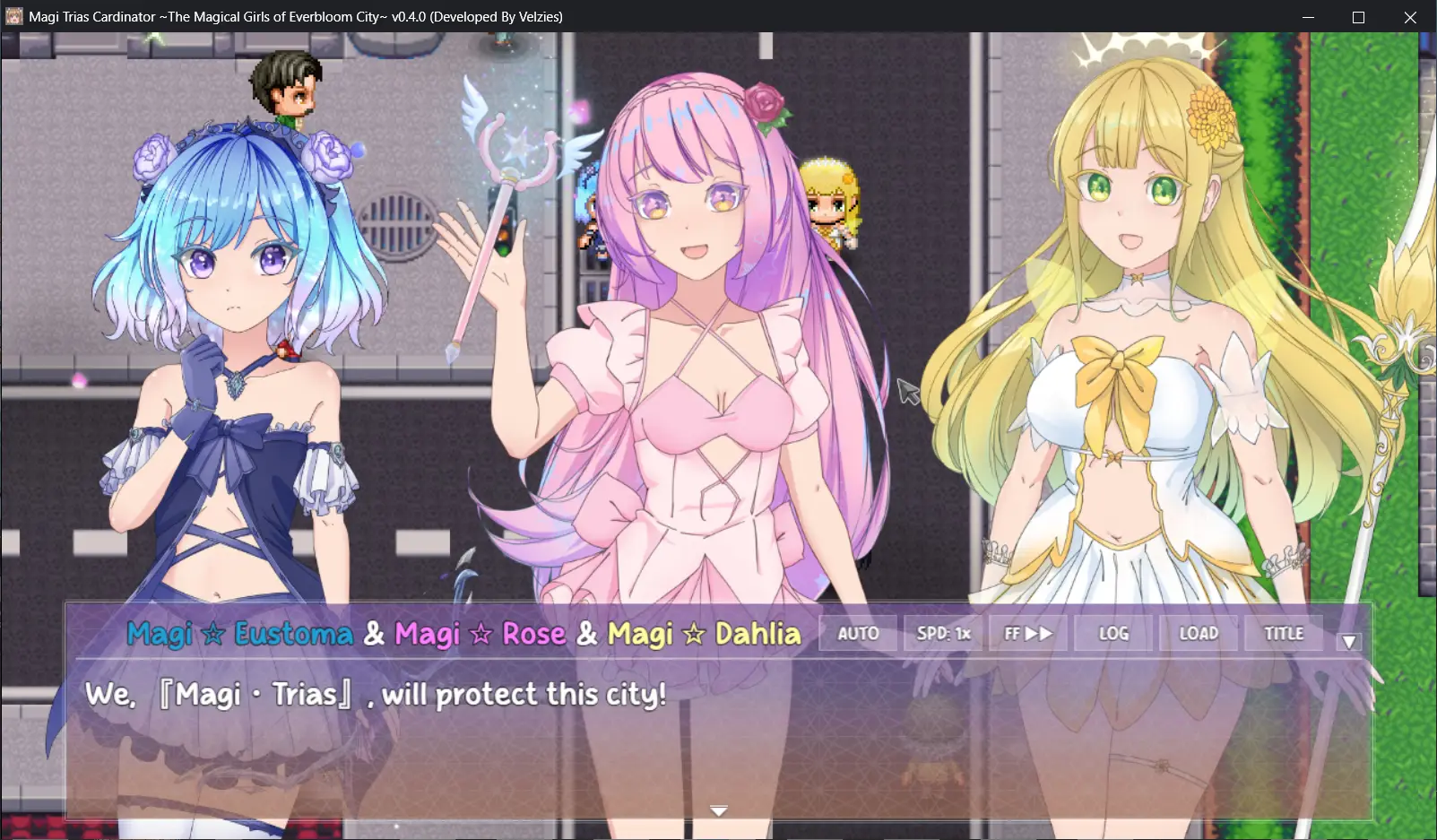 Magi Trias Cardinator gameplay screenshot 3 (RPGM adult game) by Velzies – free download