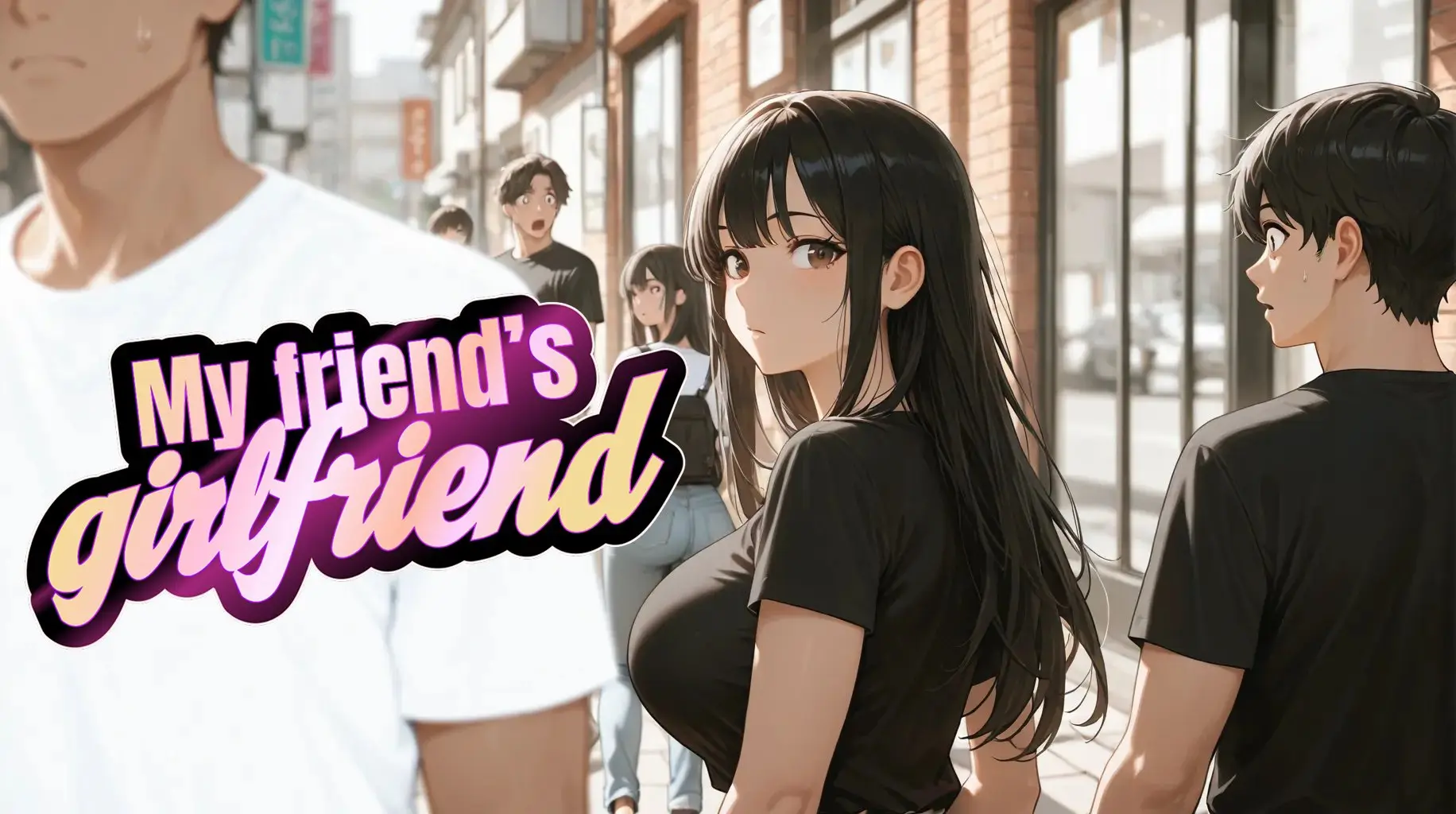 My Friend’s Girlfriend cover Final – Unity adult game by Fantasy Games free download