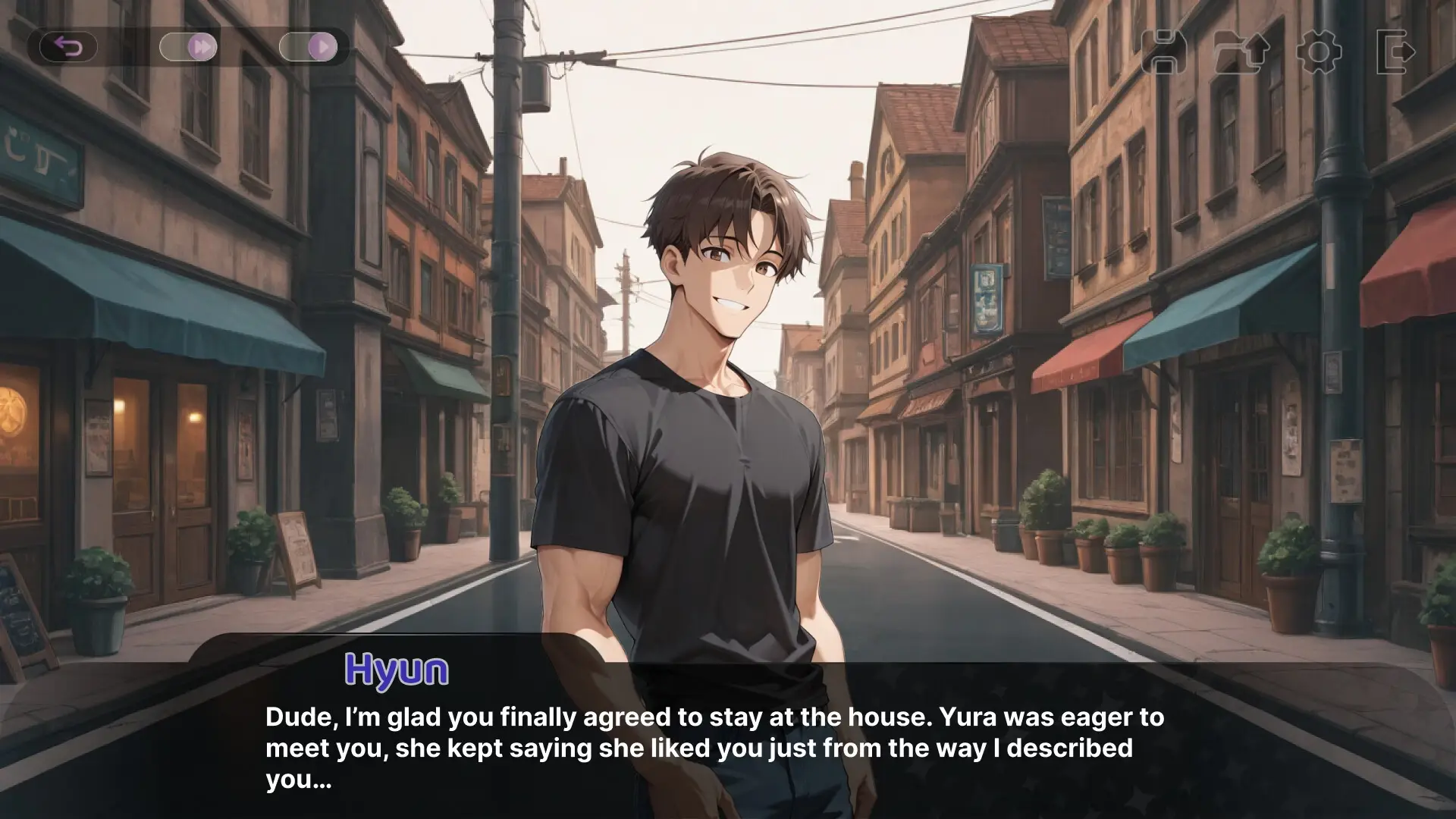 My Friend’s Girlfriend gameplay screenshot 1 (Unity adult game) by Fantasy Games – free download