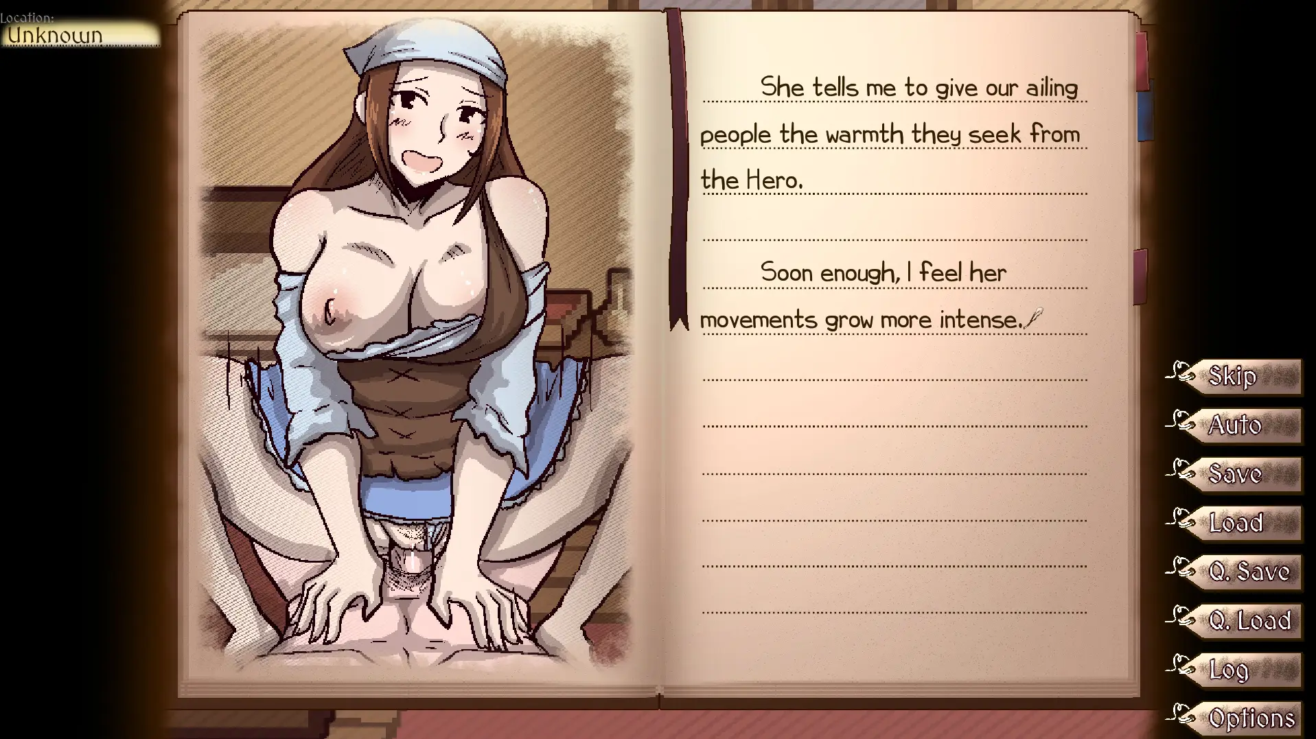 The Hero’s Adventure Log gameplay screenshot 7 (Ren'Py adult game) by ForrCats – free download
