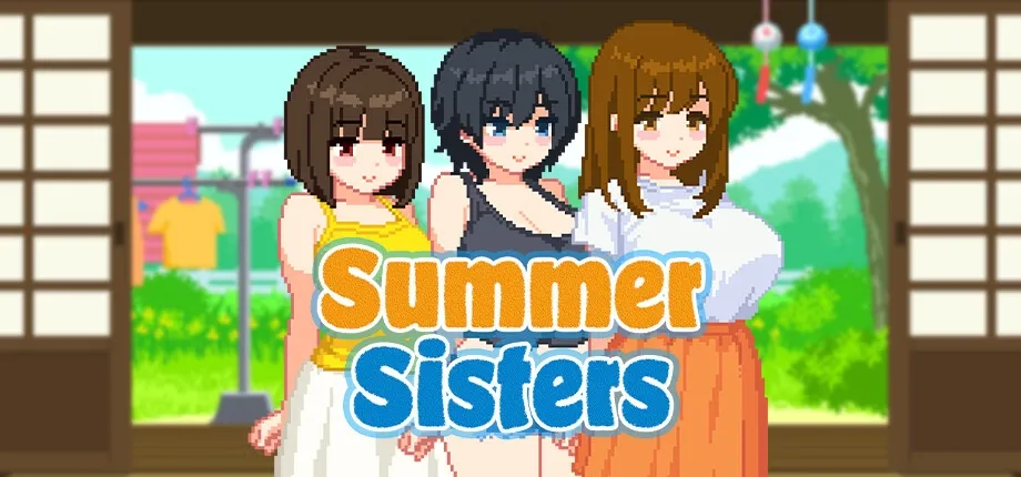 Summer Sisters gameplay screenshot 1 (RPGM adult game) by おけゆ亭 – free download