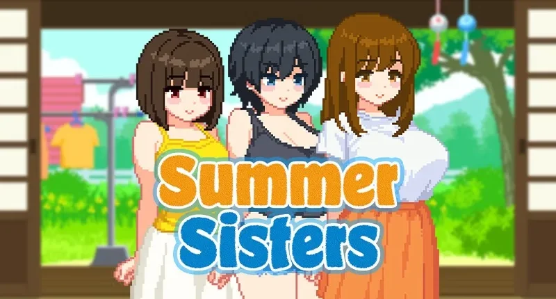 Summer Sisters cover 1.02 – RPGM adult game by おけゆ亭 free download