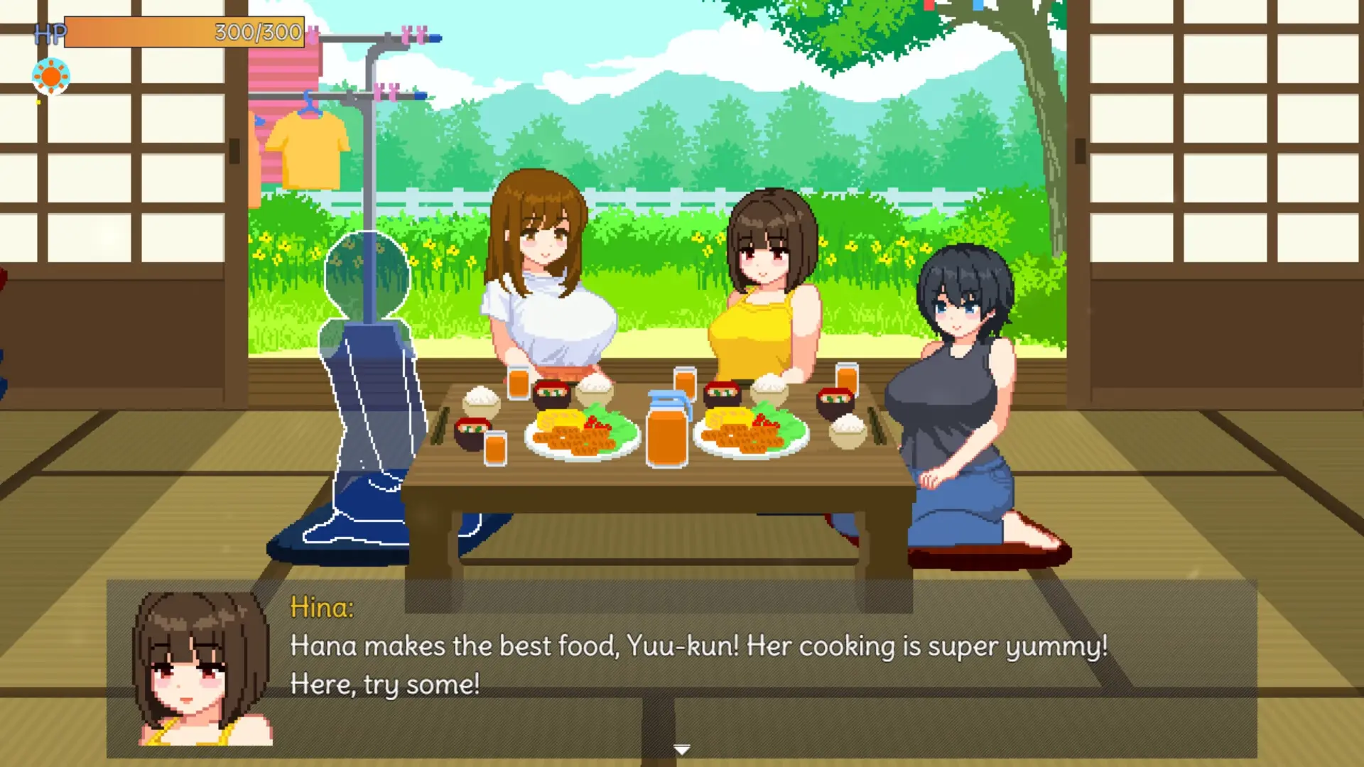 Summer Sisters gameplay screenshot 6 (RPGM adult game) by おけゆ亭 – free download