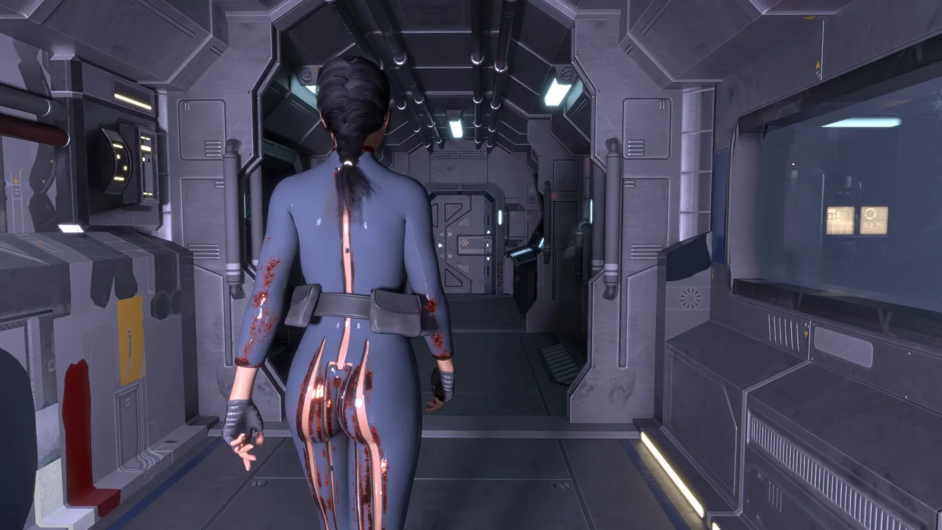 The Stowaway – Aboard the Vanguard gameplay screenshot 7 (Ren'Py adult game) by Dazzling Media – free download