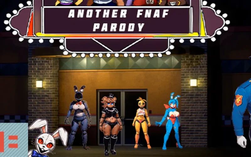 Another FNAF parody cover 0.3 – Unity adult game by Timekss free download