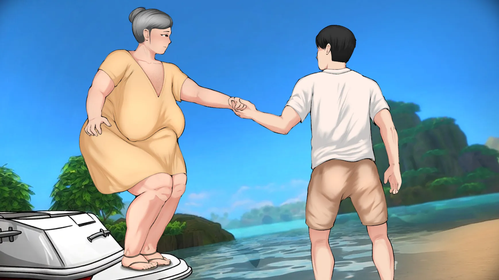 The Resort gameplay screenshot 7 (Ren'Py adult game) by Oldboy – free download