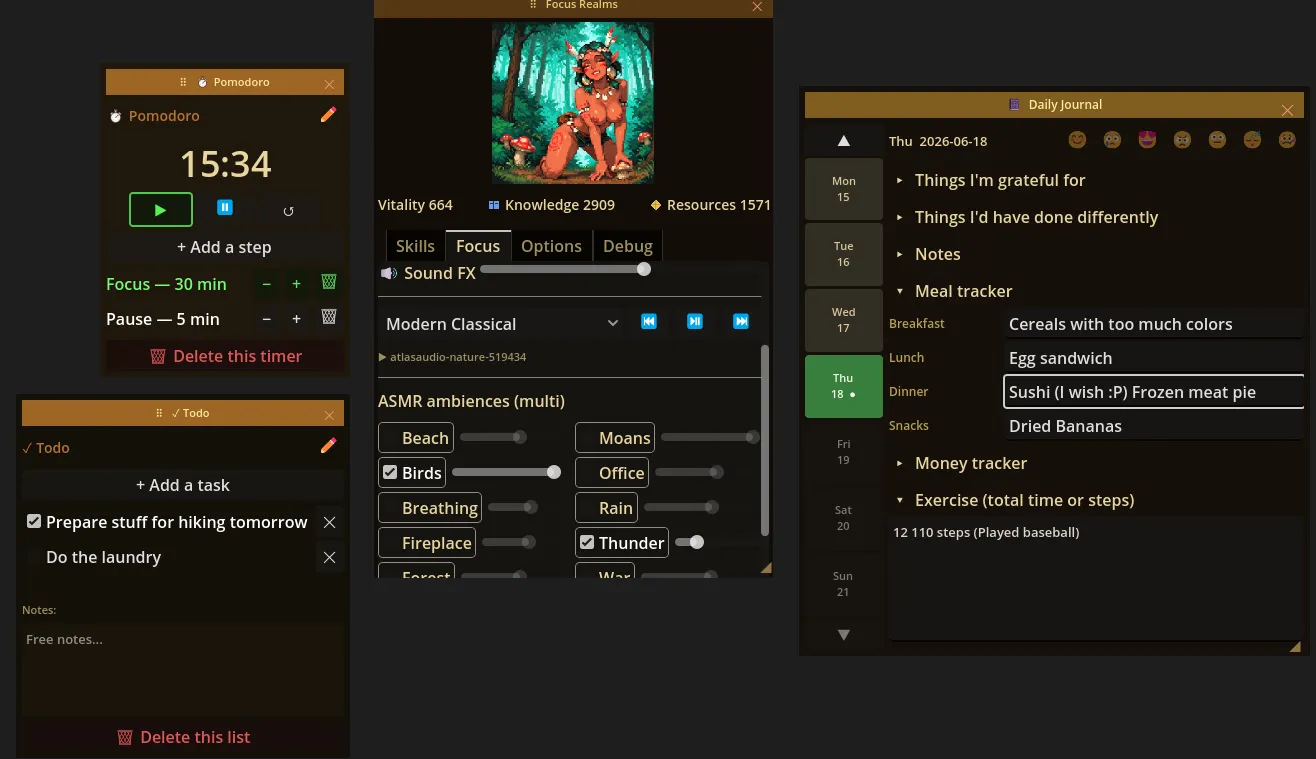 Tribe Desktop: A NSFW companion gameplay screenshot 1 (Godot adult game) by ZeroWings – free download