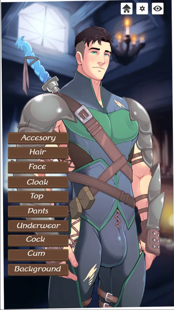 I Dare You to Undress Rhoden gameplay screenshot 4 (Godot adult game) by chocofrito – free download