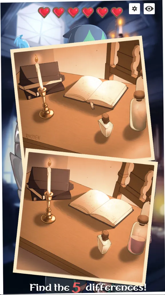I Dare You to Undress Rhoden gameplay screenshot 3 (Godot adult game) by chocofrito – free download