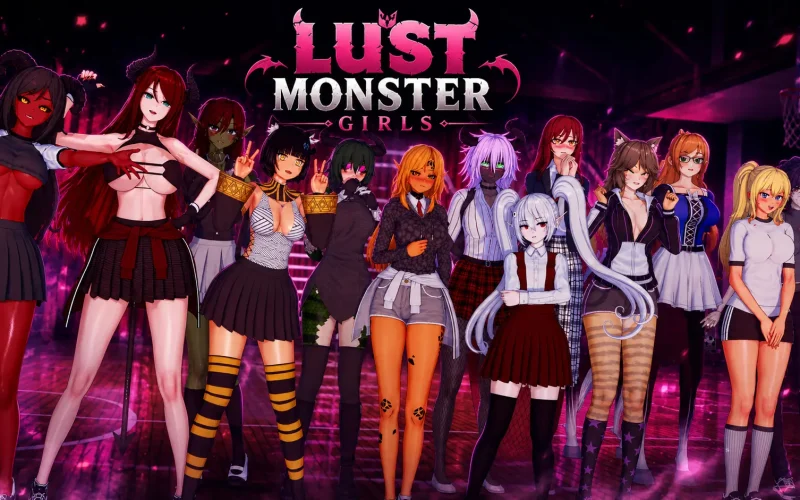 Lust Monster Girls cover 0.01 – Ren'Py adult game by deasfulf free download