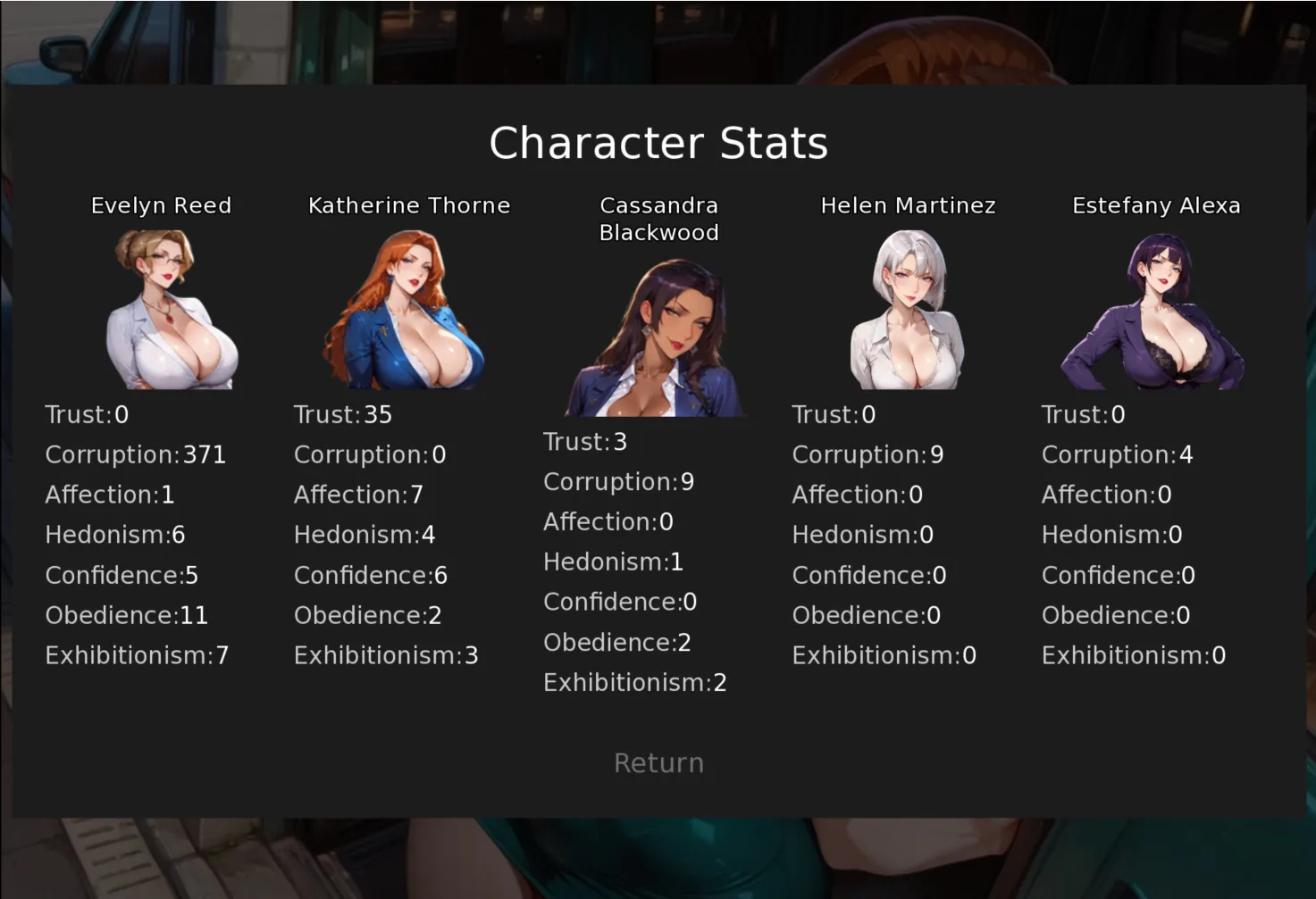 Degrees of Intimacy gameplay screenshot 15 (Ren'Py adult game) by Mandr4goran – free download