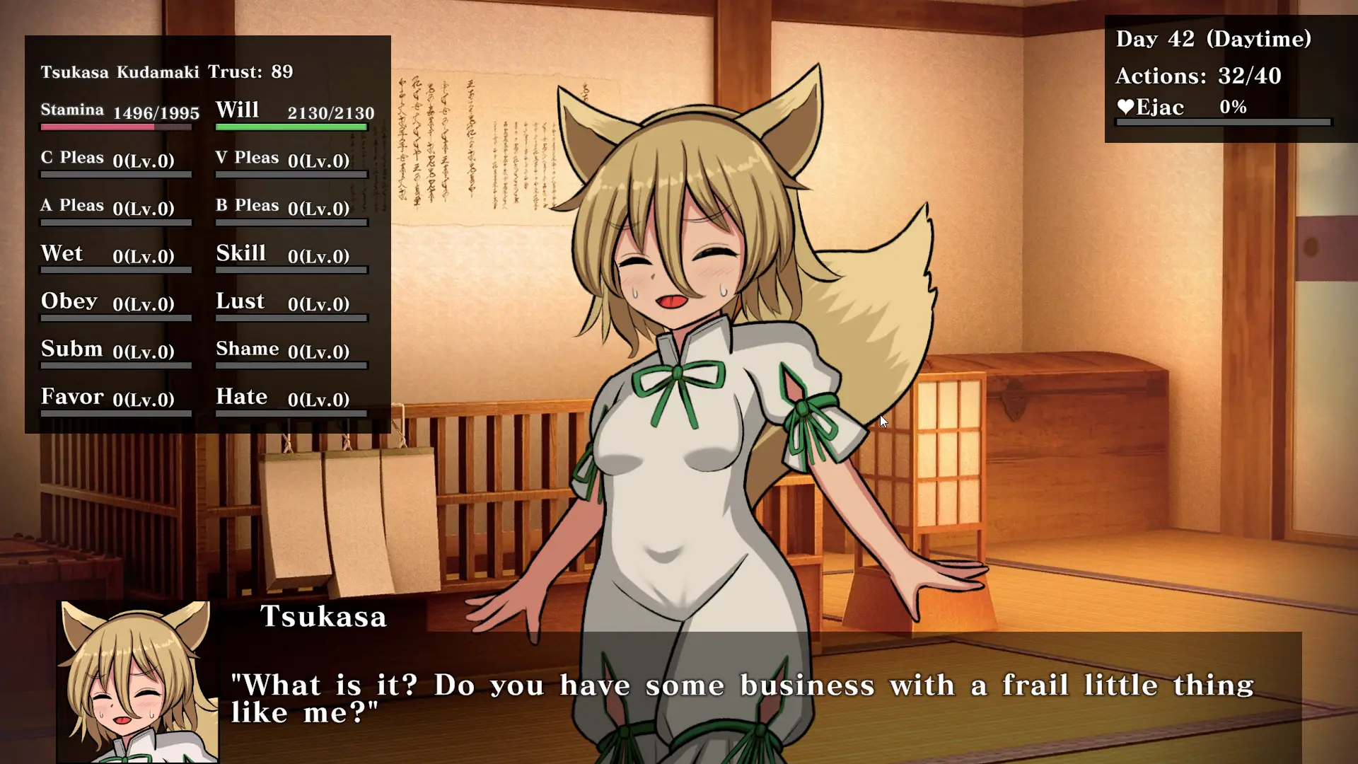 Gensou Brothel: Tengu Quarter gameplay screenshot 10 (Unity adult game) by Pyon-Pyon-Pyon – free download