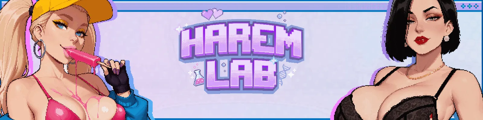 Harem Lab cover Demo – Unity adult game by Pixel Toast Games free download