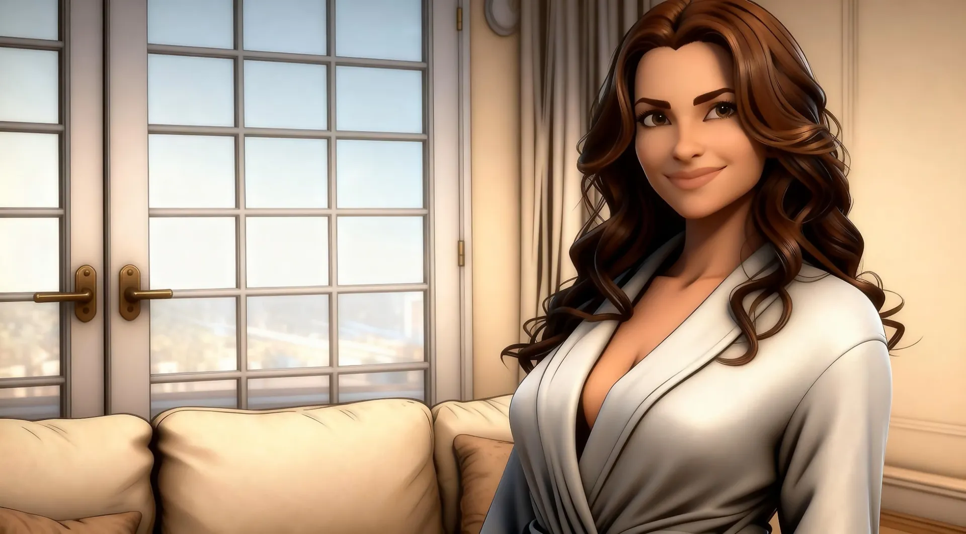 Rooms gameplay screenshot 3 (Ren'Py adult game) by injangi studio – free download