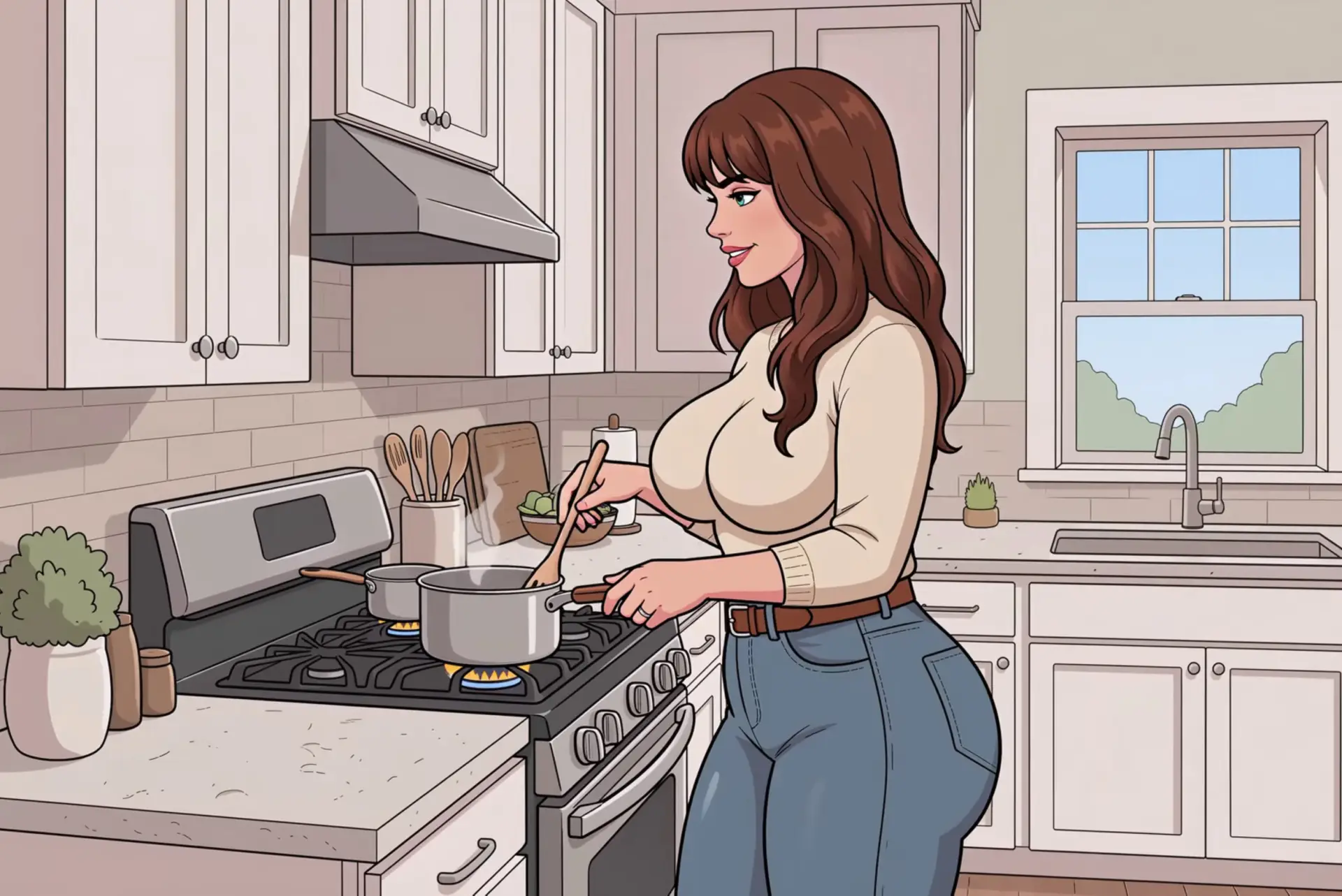 Chaos Rewind gameplay screenshot 7 (Ren'Py adult game) by Phantom After Dark – free download