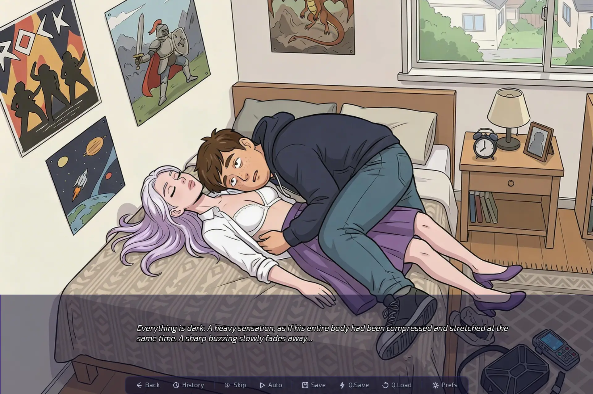 Chaos Rewind gameplay screenshot 12 (Ren'Py adult game) by Phantom After Dark – free download