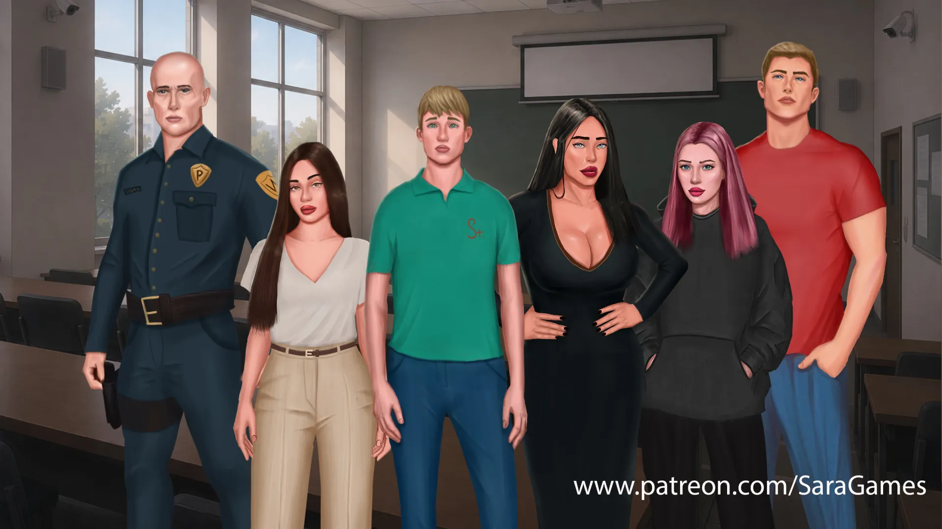 Bitter Gift of Lucy cover 0.1 – Ren'Py adult game by SaraGames free download