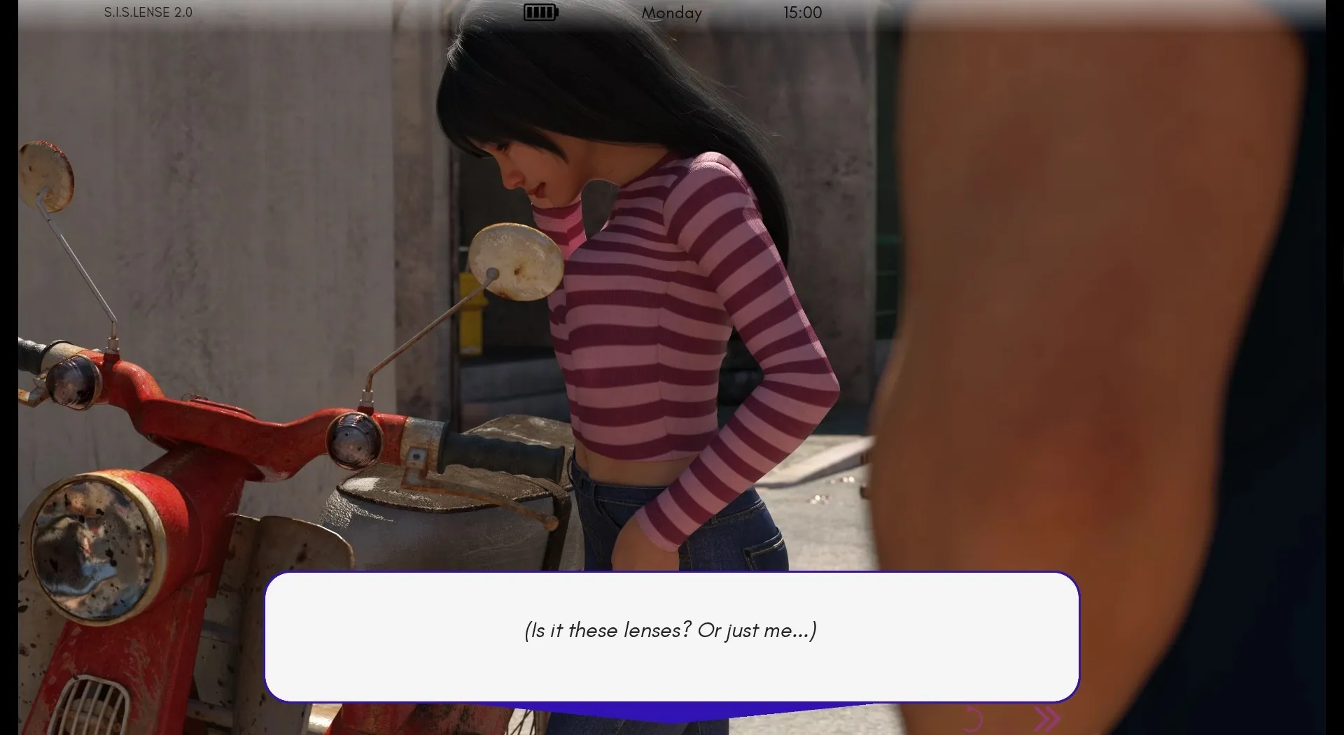 Together in Paradise gameplay screenshot 1 (Ren'Py adult game) by Lumi Games – free download