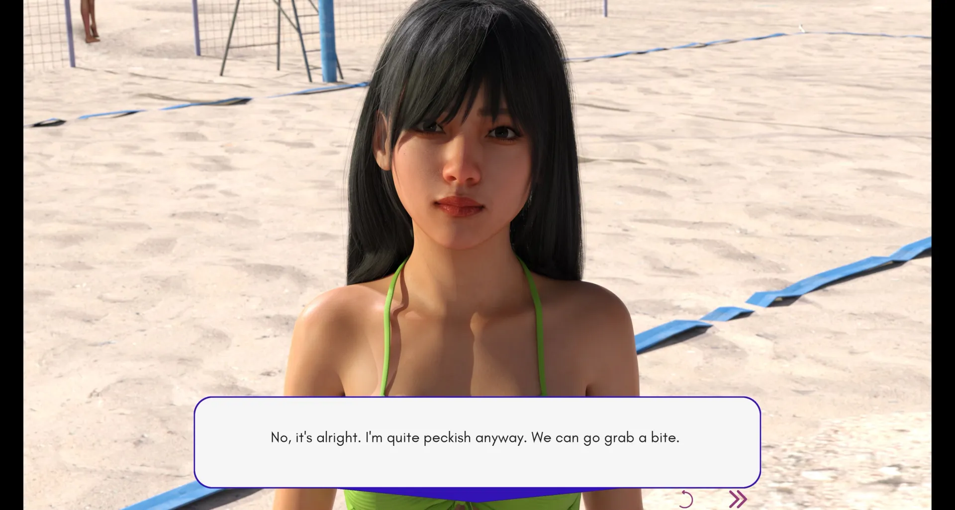 Together in Paradise gameplay screenshot 8 (Ren'Py adult game) by Lumi Games – free download