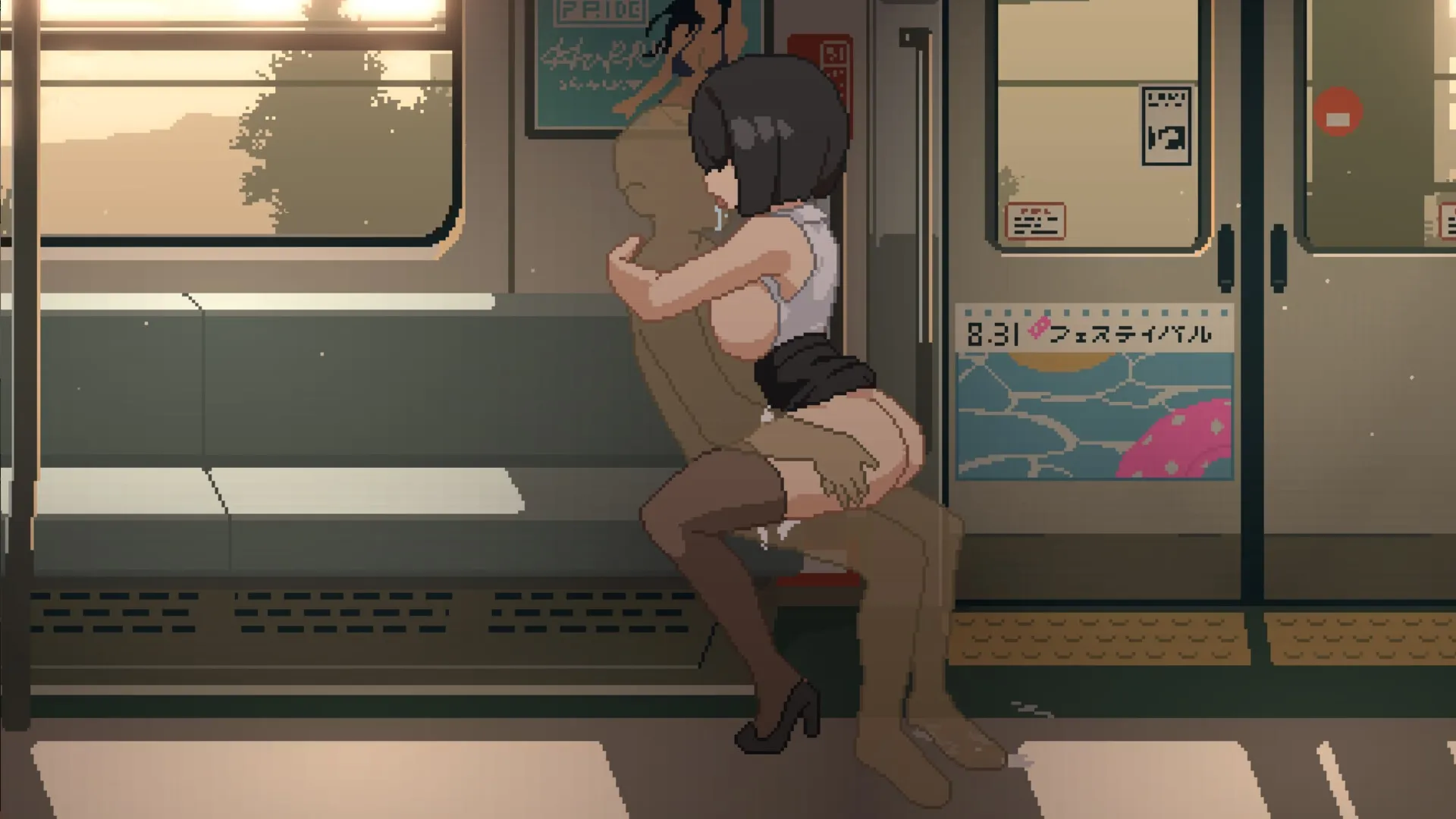 Train45 gameplay screenshot 2 (Godot adult game) by Elniko – free download