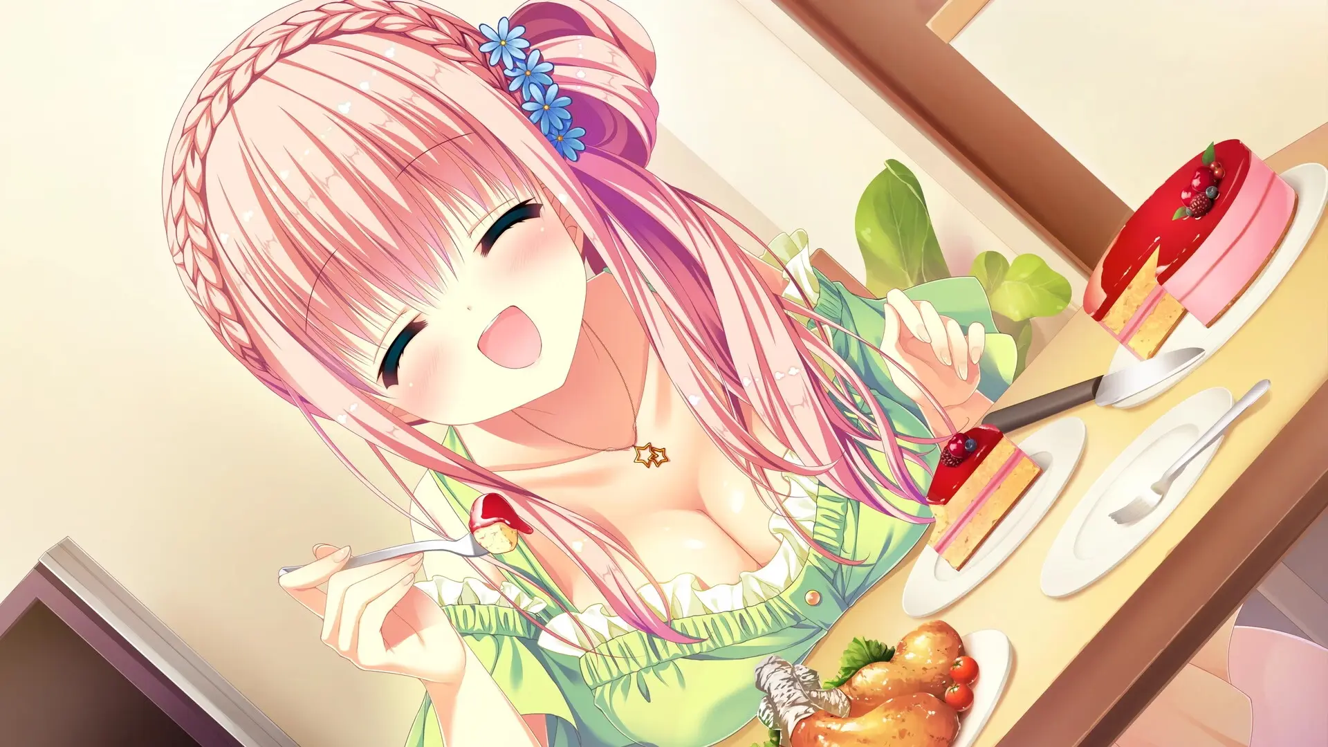 Template!! An Angel’s Gift gameplay screenshot 4 (Ren'Py adult game) by CIRCUS – free download