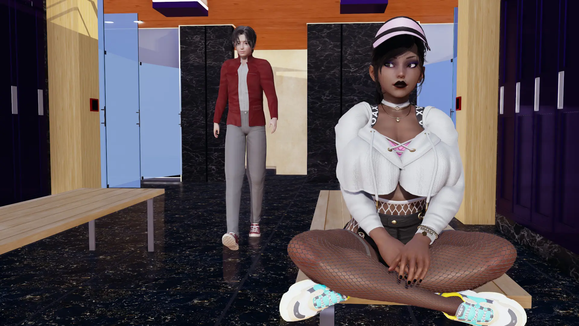 Classroom Affairs gameplay screenshot 10 (Ren'Py adult game) by Seriva Studios – free download