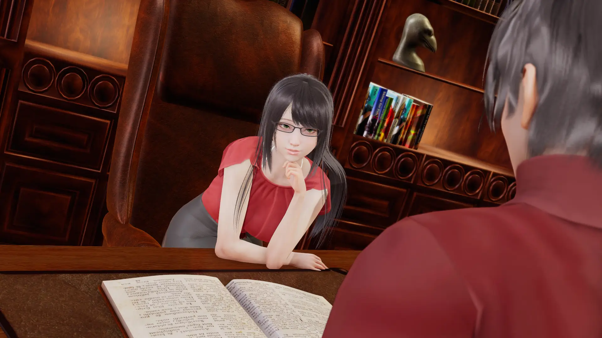 Classroom Affairs gameplay screenshot 9 (Ren'Py adult game) by Seriva Studios – free download